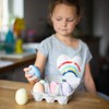 Bigjigs Toys Rainbow Colour Chalk Eggs (Set of 6)