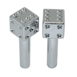 Grand General Chrome Dice Shape Door Knob