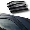 Curved Style Smoke Window Visors Deflector Vent Shade Guard 4