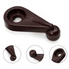 Jiozermi 60 Pcs Glass Window Retainer Clips Kit, Brown Mirror