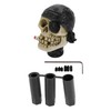 HEROFFIX 8.1cm Skull Shift Knob Universal Gear Shifter Knob Resin
