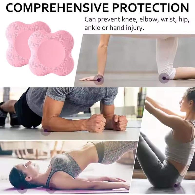 SGERUFZ 2 Pieces Knee Cushion Yoga Pad Protects Hands Knee