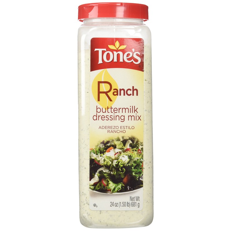 Tone's mezcla de aderezo de mantequilla rancha, 24 onzas Grande.