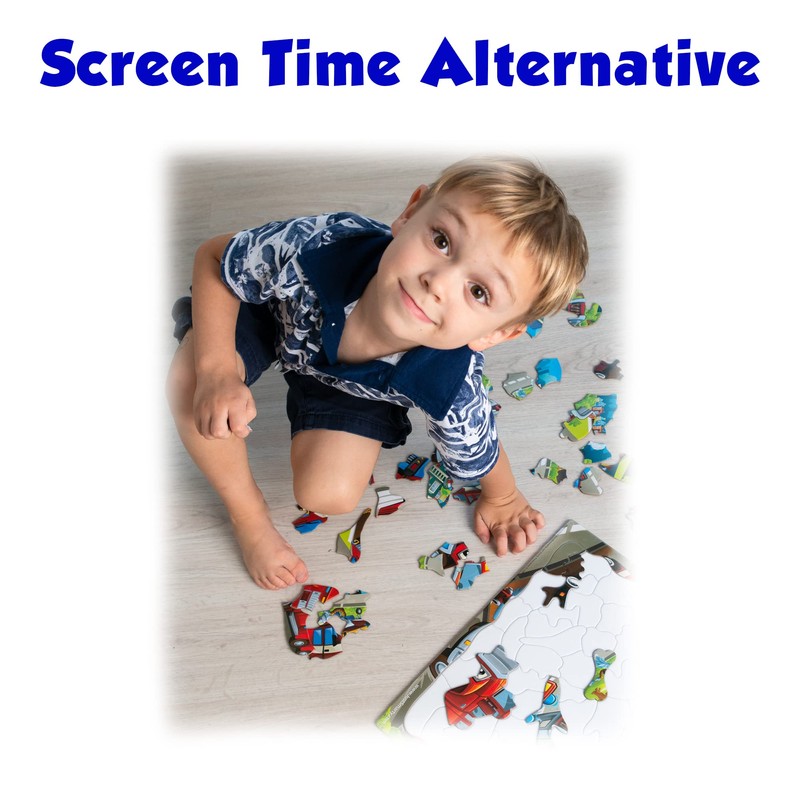 Just Smarty Fire Truck Toddler Puzzles for Boys and Girls