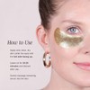 Wander Beauty Baggage Claim Gold Eye Masks