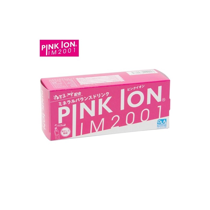 Pink Ion 1101 Powder Refreshing Beverage, Pink Ion, 7 Packets,