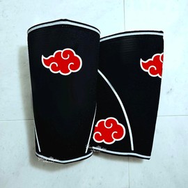 Akatsuki  "Anime"  Gym Knee Pads - Compression - Size: Large (14in - 15.5 in)