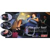 Portable Travel Footrest Black Made in USA