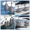 Dreizack Boat Fenders 2 Packs, EVA Boat Bumpers for Docking