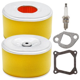 AXGSRV 17210-ZE1-505 Air Filter Kit, Replacement for Honda Clones Engines GX120 GX160 GX200 196cc 203cc 212cc, Replaces 17210-ZE1-822
