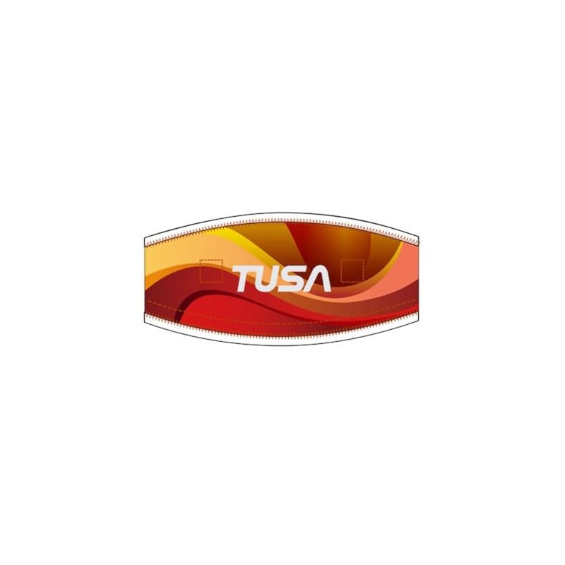 TUSA TA5008 Mask Strap Cover Orange