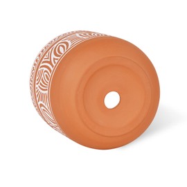 Thirtypot 4.6 + 6 Inch Terracotta Succulent Planter Pots Terra Cotta Planter Clay Pots with Drainage Set of 2