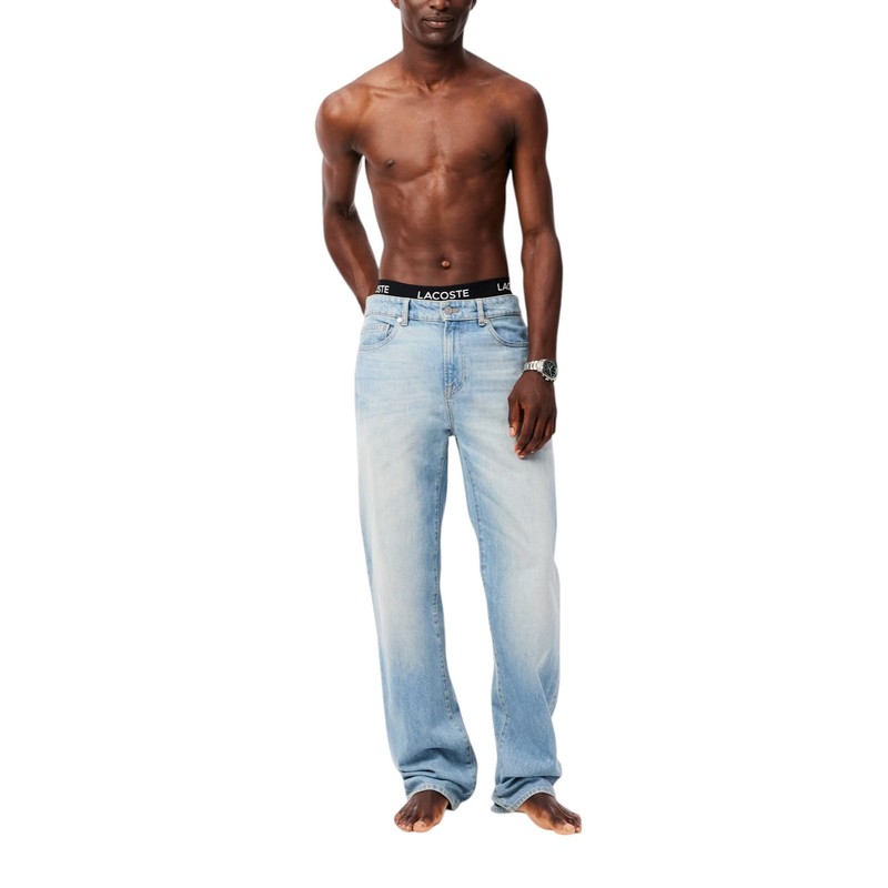 Lacoste Men's Cotton Stretch Essentials Boxer Briefs, 5-pack, Black, Small