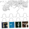 COHEALI 60pcs PVC Insulated Flame Retardant Pipe Clamp Bracket Support