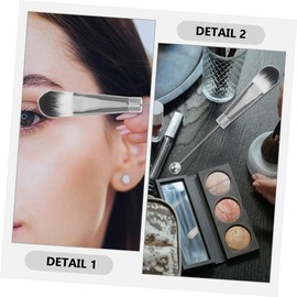 Beavorty Makeup Brush Set for Women 2 Sets of Eye Blush Powder Eyeshadow Brushes Metal Handle Gentle on Skin