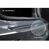 Black shell Boot Sill Protector with Carbon Look, Tailor-made Paint