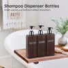 Segbeauty Shampoo and Conditioner Dispenser, 3 Packs 16.9oz Refillable Bathroom