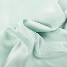 NTBAY Zippered Satin Body Pillow Pillowcase, Silky Slip Cooling Body Pillow Cover, Long Side Hidden Zipper, 20x54 Inches, Cyan