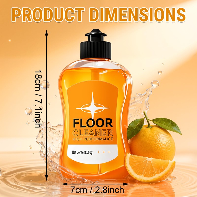 LINARTS Floor Cleaner Liquid for Mopping, Household Hardwood Floor Cleaner,