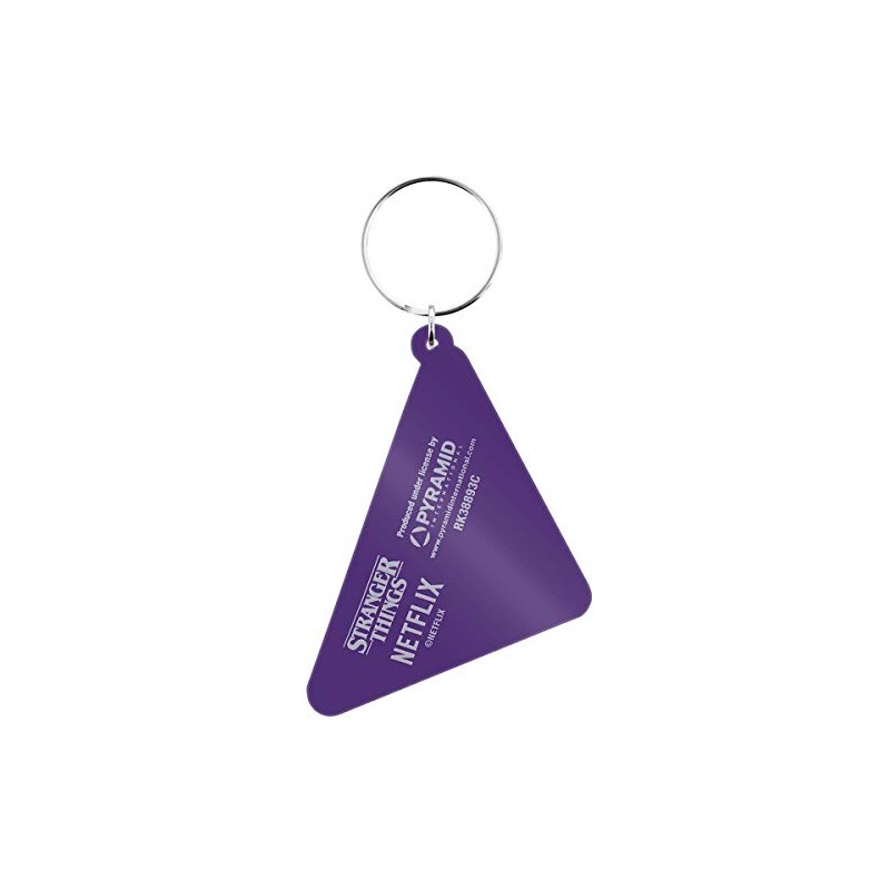 Stranger Things RK38893C Rubber Keychain, Multi-Colour, 4.5 x 6cm