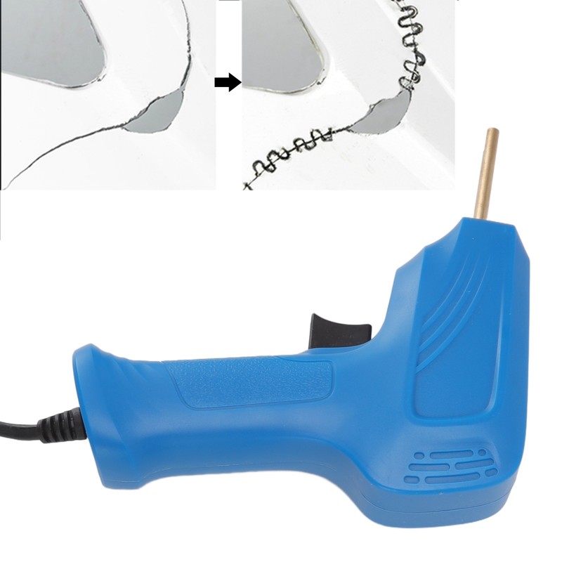 Plastic Welder Multipurpose Portable Repair Kit With Hot Staple Plastic