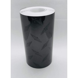Diamond Plate Vinyl Tape, with Self-Adhesive (Black, 8 inch x 25 ft)