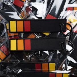 Custom Car Gear 2 Toyota Heritage Strips Jet Tags Key Tags Tacoma Taco Tundra 4Runner FJ Supra