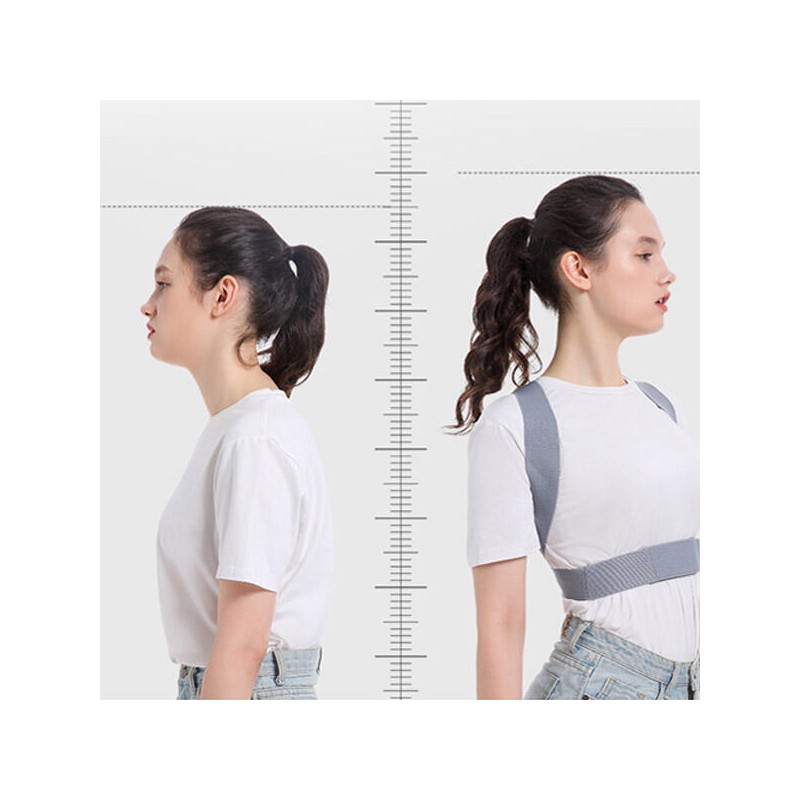 Barun Posture 바른 자세 교정 밴드 체형 라운드숄더 말린 어깨