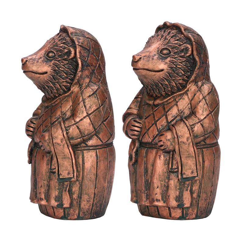 Hedgehog Garden Statue Hedgehog Shape Cute Appearance Resin Material Hedgehog