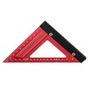 Woodworking Triangle Ruler Aluminum Alloy High Accuracy Portable Rafter Square