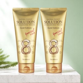Deoproce Natural Perfect Solution Cleansing Foam Premium Edition / 디오프러스 내추럴 퍼펙트 솔루션 클렌징폼 프리미엄에디션