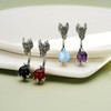 Oufer 14G Dragon and Claw Belly Button Ring - Color: