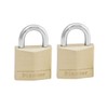 Master Lock 130T Solid Brass Body Keyed Alike Padlocks, 30