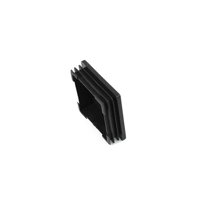 sourcingmap 70mm x 70mm Plastic Square Caps Tube Pipe Inserts