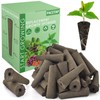 PACETAP 80 Pack Grow Sponges Compatible with AeroGarden, Replacement Refill
