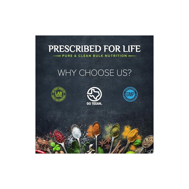 Prescribed For Life Astaxanthin, Natural 5% Astaxanthin Powder Supplement Made