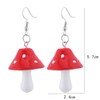 Red Mushroom Cute Mushroom Pendant Earrings Girls Earrings Women Jewelry