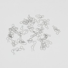 High Temperature Resistance Tungsten Wire Hanging Firing Hook Jump Rings Pottery Ornament Hanger U Shape Hooks (100PCS)