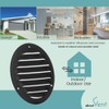 Ø 100mm / 4 inch Anthracite Metal Ventilation Grille with