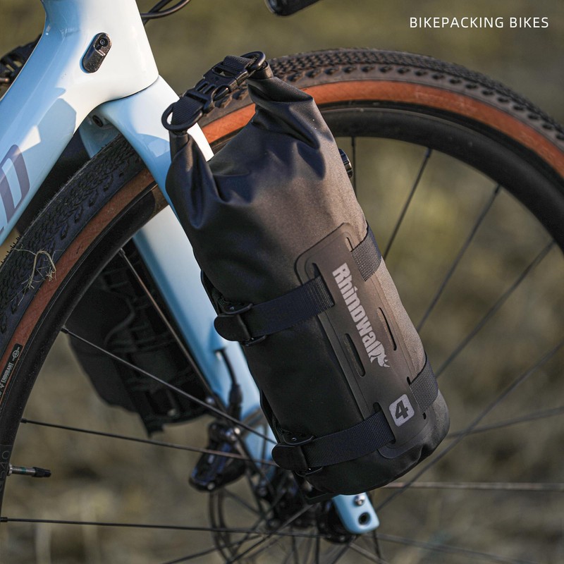 Rhinowalk Bike Front Fork Bag Waterproof Bicycle Pannier Bag 4/7L