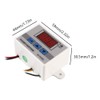 2PCS XH-W3002 Digital Temperature Controller -50 to 110 °C Programmable