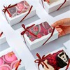 50PCS 7x4⅜x1½ Inch Cookie Boxes with Window Chocolate Truffle Boxes
