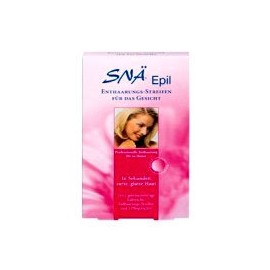 SNÄ Epil Facial Hair Removal Strips (24 Double Strips)