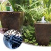 efuturetime 3-way distributor for fountains, adjustable water distributor, made of