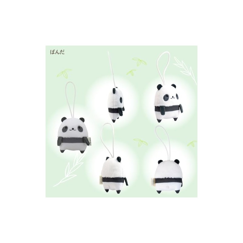 Morisaka Global Petamon Mascot, Panda, 2.2 x 1.0 x 2.6