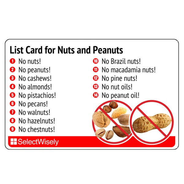 List of Nuts with Peanut - Translated in Thai or
