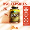 Maju Superfoods Black Seed Oil Capsules - Cold Pressed, 2%