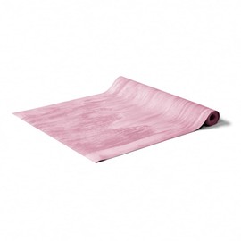 Lotus Travel Yoga Mat, 72"x24"x0.04" Thick, Premium Eco-Friendly Non-Slip Exercise Mat, Foldable, Portable, with Carry Strap, for Pilates, Gym, Home, Gymnastics (Rose Quartz)