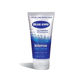 BLUE-EMU Crema intensiva para terapia de pies para piel seca y pies cansados - 5oz
