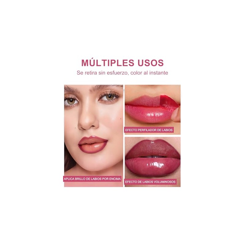 Erinde Tinte de Labios Peel off, Delineador de Labios Peel